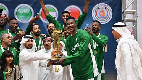 المنتخب السعودي للسلة يُتوج بطلًا لبطولة الخليج