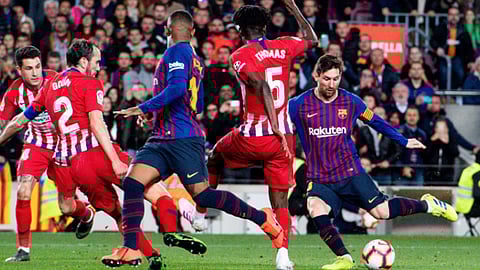 برشلونة يلتقي أتلتيكو مدريد على ملعب واندا ميتروبوليتانو