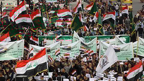 عقوبات أمريكية على ثلاثة من قادة الحشد الشعبي ورجل أعمال عراقي