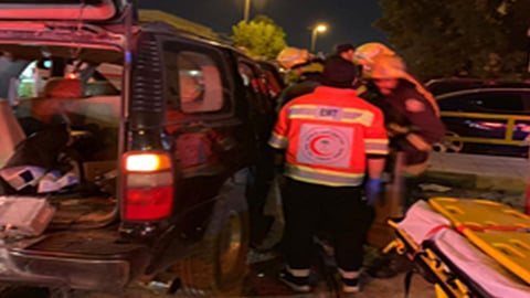 6 إصابات من عائلة واحدة وحالة وفاة في حادث تصادم شمال الرياض