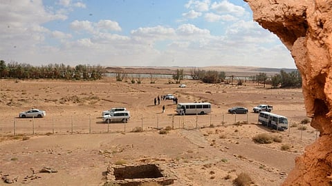 بالصور.. سياحة الجوف تنظم «هايكنج مويسن» للتعريف بآثار المنطقة