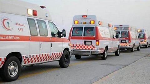 «الهلال الأحمر» ينقذ عائلة من «الاختناق» في تبوك