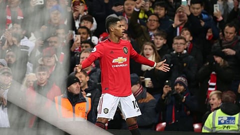 مدرب مانشستر: راشفورد يملك الإمكانات للوصول إلى مستوى رونالدو