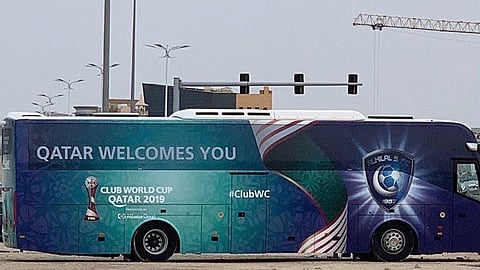 صورة.. الحافلة الخاصة بالهلال في كأس العالم للأندية