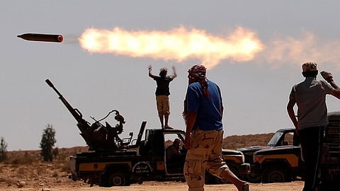 الجيش الليبي يعلن إسقاط طائرة مسيرة تركية