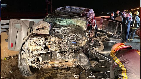 مصرع ٣ أشخاص وإصابة 7 آخرين بحادث طريق «النبقية-بريدة»