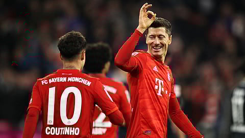 بايرن يمطر بريمن بسداسية.. ودورتموند يفرم ماينز