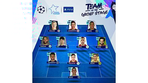 ثالوث عربي يقود التشكيلة المثالية لدوري الأبطال