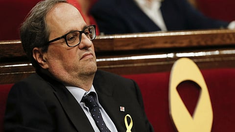 رئيس كتالونيا يتوقَّع فوز برشلونة في الكلاسيكو ويؤكِّد على حق الاحتجاج