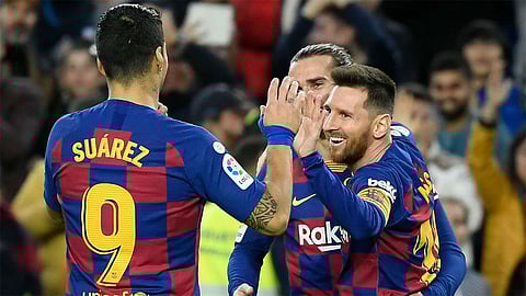 برشلونة ينفرد بصدارة الدوري الإسباني بعد الفوز على ألافيس