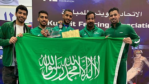 السعودي زكريا الداوود يحصد فضيّة العرب للمبارزة