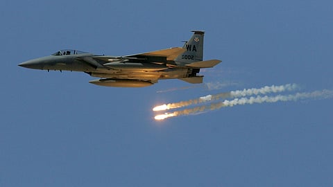 مقتل إرهابيين في ضربة جوية للتحالف الدولي شمال بغداد