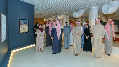 إعادة افتتاح أكبر صالة للفنون التشكيلية في الرياض