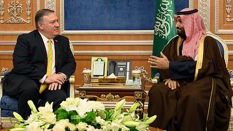 بومبيو يتعهَّد بمواصلة العمل مع السعودية لمواجهة سلوك إيران الخبيث