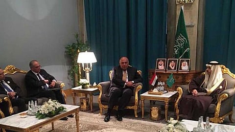 وزير الخارجية يبحث مع نظيره المصري التطورات المتسارعة في المنطقة