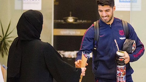 برشلونة يصل جدة.. وميسي يقود كتيبة البلوجرانا