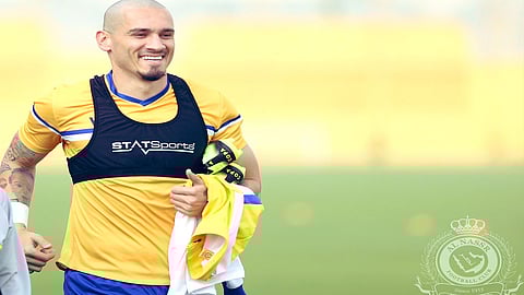 قبل قمة النصر والاتحاد.. بيريرا ينشر فيديو طريفًا يمازح فيه الدوسري