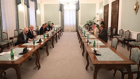 الجبير يبحث مع رئيس وزراء التشيك مستجدات القضايا الإقليمية والدولية