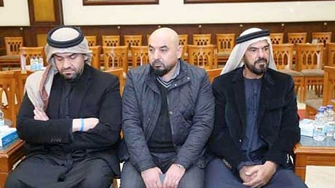 نجوم الفن في عزاء والد إيهاب توفيق.. وحسين الجسمي بالصفوف الأمامية