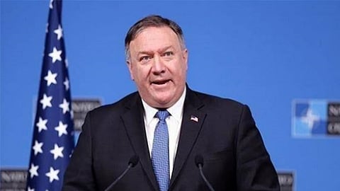 بومبيو يعرب عن غضبه من هجوم صاروخي استهدف قاعدة عراقية