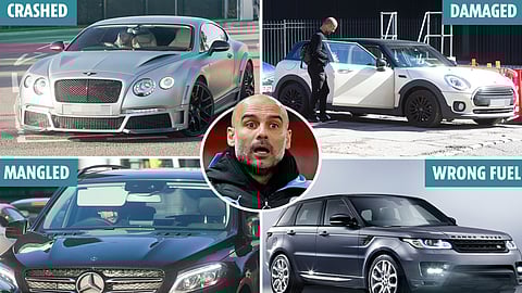 جوارديولا مدرب عبقري.. فاشل في قيادة السيارات