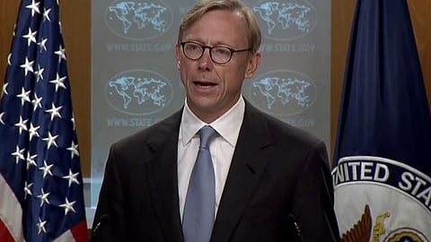 برايان يشيد بقرار لندن إدراج ميليشيات حزب الله بقائمة المنظمات الإرهابية