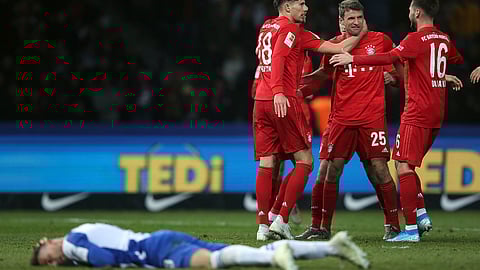 بايرن ميونخ يكتسح هيرتا برلين برباعية في الدوري الألماني