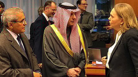 الوزير الجبير يستعرض ملفات إقليمية مع رئيسة اللجنة الأمنية الأوروبية