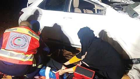 الممرضة مريم الشمري بادرت بعمل بطولي أنقذ حياة 4 سعوديين بالقصيم