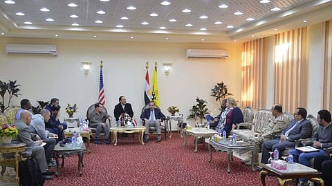 وفد الكونجرس الأمريكي يزور شمال سيناء ويشيد بالقوات المسلحة المصرية