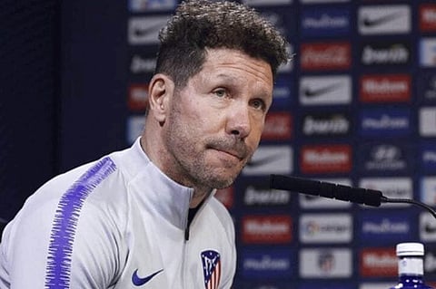 سيميوني يكشف السر وراء إفلات أتلتيكو مدريد من الهزيمة
