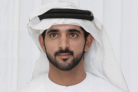 ولي عهد دبي يغادر الرياض