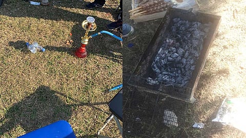 بالصور.. ضبط 14 مخالفًا أشعلوا النار في كورنيش الخبر والواجهة البحرية