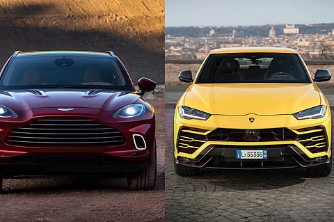 مقارنة بين لامبورجيني أوروس وأستون مارتن DBX