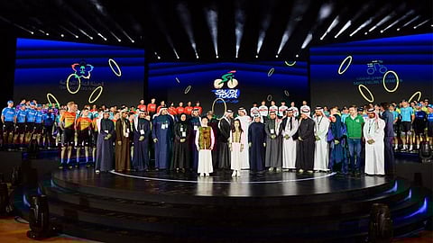 بالصور.. الرياض تشهد حفل تدشين «طواف السعودية 2020» للدراجات الهوائية