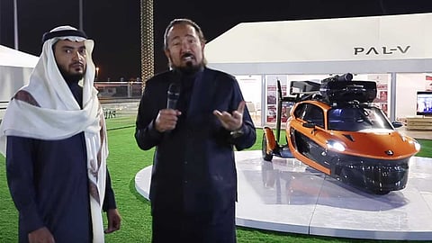 تعرّف على السيارة الطائرة مع بكر أزهر