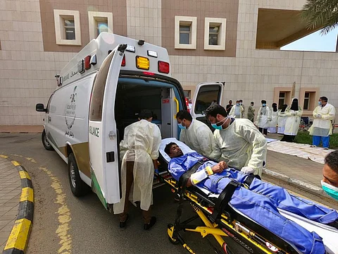 بالصور.. صحة جازان تنفذ فرضية انهيار جزئي بمستشفى الأمير محمد بن ناصر