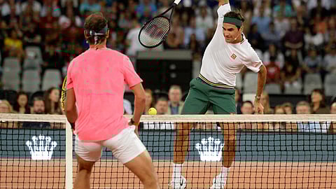مباراة خيرية لنادال وفيدرر تحقق أكبر حضور في تاريخ التنس