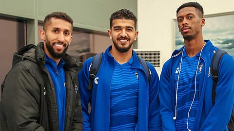 بعثة الهلال تصل دبي.. والشلهوب يغيب