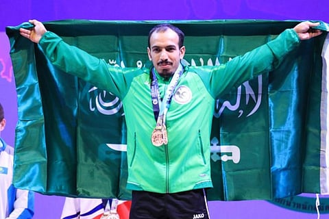 آل سليم يفتتح طريق الذهب ببطولة التضامن الدولية لرفع الأثقال