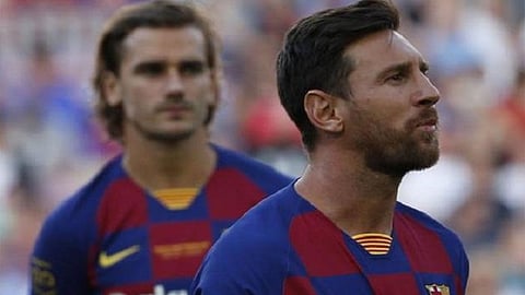 جريزمان يكشف حقيقة الهجوم على ميسي