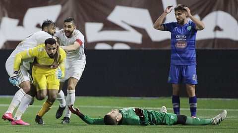 حارس الفيصلي: خالفتُ تعليمات المدرب ودخلت تاريخ الدوري السعودي