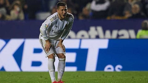 ريال مدريد يعلن غياب هازارد عن الملاعب 6 أشهر