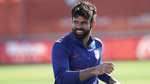 دييجو كوستا يتدرب منفردًا بعد عودة الشكوى من الإصابة
