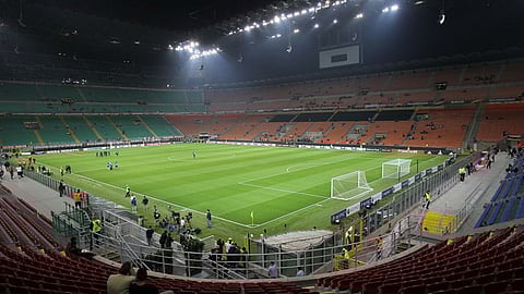 رسميًا.. مباراة إنتر ولودوجوريتس في الدوري الأوروبي بدون جمهور