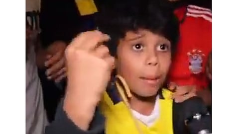 بالفيديو.. طفل نصراوي: أحمد موسى يرى «جن» في الملعب.. وردنا على الأهلي بالكأس