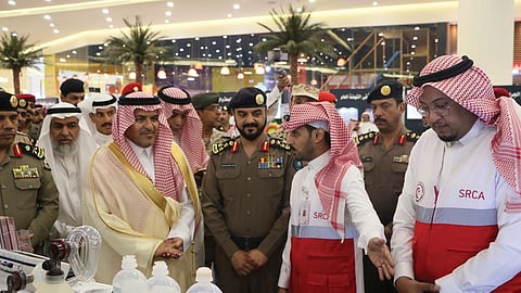 بالصور.. هلال الطائف يشارك في فعاليات اليوم العالمي للدفاع المدني