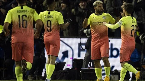 تأهل مانشستر سيتي وليستر سيتي لدور الثمانية بكأس إنجلترا