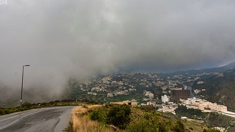 «الأرصاد»: سحب رعدية على الباحة ورياح نشطة بالمدينة
