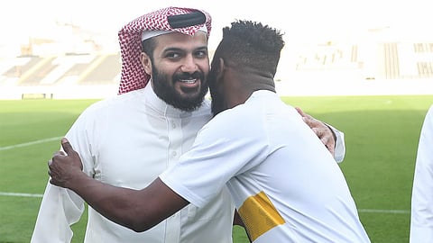 فهد المولد في ملعب الإتحاد بعد غياب طويل